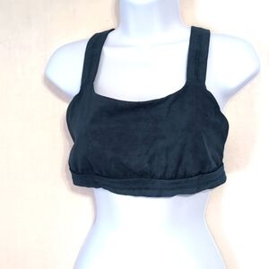 Athleta Teal Sports Bra Racerback Size Medium